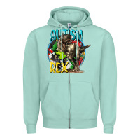 Autism Rex Zipper Hoodie | Teevron