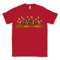 Red american football dad libbey glass Classic Tee - BundleAndBundleShop