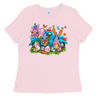 Easter Gnomies With Truck Ladies Tee | Teevron
