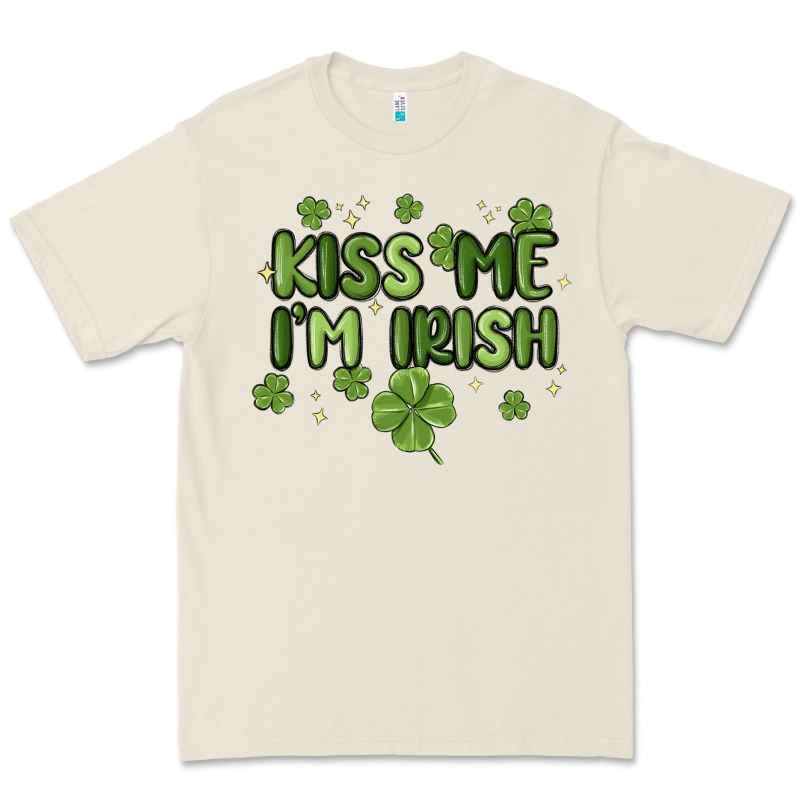Kiss Me I'm Irish Premium Tee by MaliasSmallBusiness | Teevron