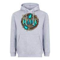 Mama With Gemstone Leopard Mother's Day Heavyweight Hoodie | Teevron