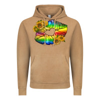 Vintage Camel Lgbtq Pride Rainbow Lips Vintage Hoodie - BundleAndBundleShop
