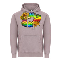 Vintage Zinc Lgbtq Pride Rainbow Lips Vintage Hoodie - BundleAndBundleShop