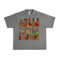Tornado a black women is speaking listen and learn Urban Heavy Tee - LillyAllenDesigns