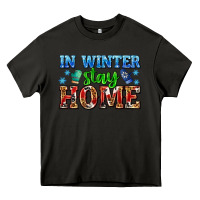 Asphalt in winter stay home with gloves Heavy Core Tee - AdoDesignShop