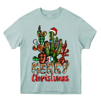 Arona merry christmas cactus western Heavy Core Tee - BarkalooDesign