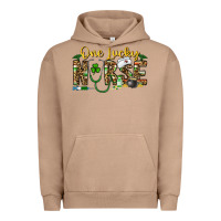 Pigment Burro one lucky nurse Urban Hoodie - CowhideDigitalArt