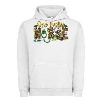 Pigment Lunar Rock one lucky nurse Urban Hoodie - CowhideDigitalArt