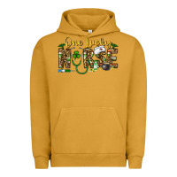 Pigment Peanut Butter one lucky nurse Urban Hoodie - CowhideDigitalArt