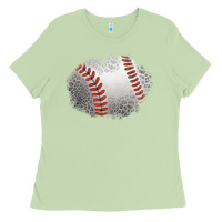 Matcha leopard baseball patch Ladies Tee - Jasminsmagicworld