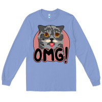 Colony Blue omg cat Long Sleeve Tee - Bettercallsaul