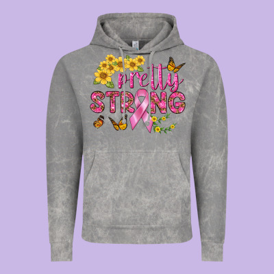 Pretty Strong Vintage Hoodie Designed By Bundleandbundleshop