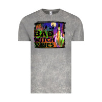 Cloud Rock bad witch vibes Vintage Tee - JahusDesignShop