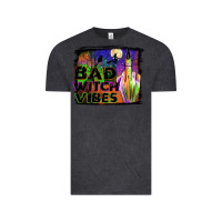 Vintage Black bad witch vibes Vintage Tee - JahusDesignShop