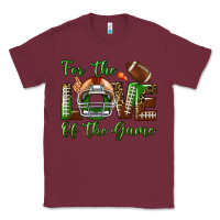 Burgundy for the love of the game Classic Tee - BundleAndBundleShop