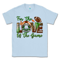 Dusty Blue for the love of the game Classic Tee - BundleAndBundleShop