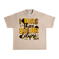 French Oak i was there solar eclipse 2024 Urban Heavy Tee - LillyAllenDesigns