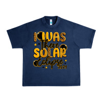 Navy i was there solar eclipse 2024 Urban Heavy Tee - LillyAllenDesigns