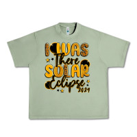 Oil Green i was there solar eclipse 2024 Urban Heavy Tee - LillyAllenDesigns