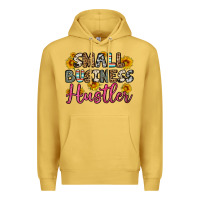 Antique Gold small business hustler Premium Hoodie - OliviaCreatesArt