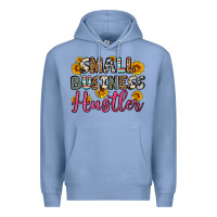 Colony Blue small business hustler Premium Hoodie - OliviaCreatesArt