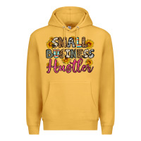 Mustard small business hustler Premium Hoodie - OliviaCreatesArt