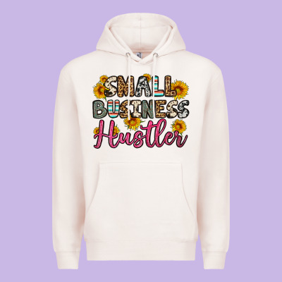 Small Business Hustler Premium Hoodie Designed By Oliviacreatesart