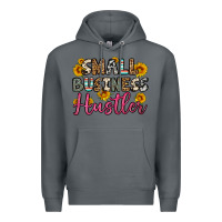 Rock small business hustler Premium Hoodie - OliviaCreatesArt