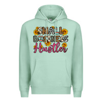 Seafoam small business hustler Premium Hoodie - OliviaCreatesArt