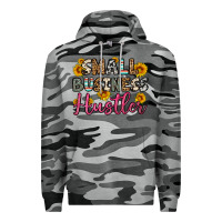 Slate Camo small business hustler Premium Hoodie - OliviaCreatesArt