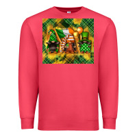 Cardinal St. Patrick's Day gnome Premium Sweatshirt - FaDigitalArtStudio
