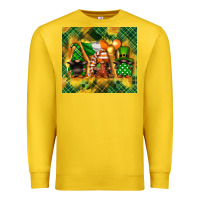 Lemon St. Patrick's Day gnome Premium Sweatshirt - FaDigitalArtStudio