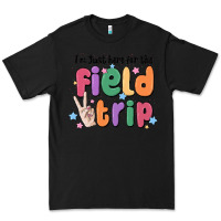 Black i'm just here for the field trip Premium Tee - MaliasSmallBusiness