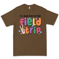 Cacao i'm just here for the field trip Premium Tee - MaliasSmallBusiness