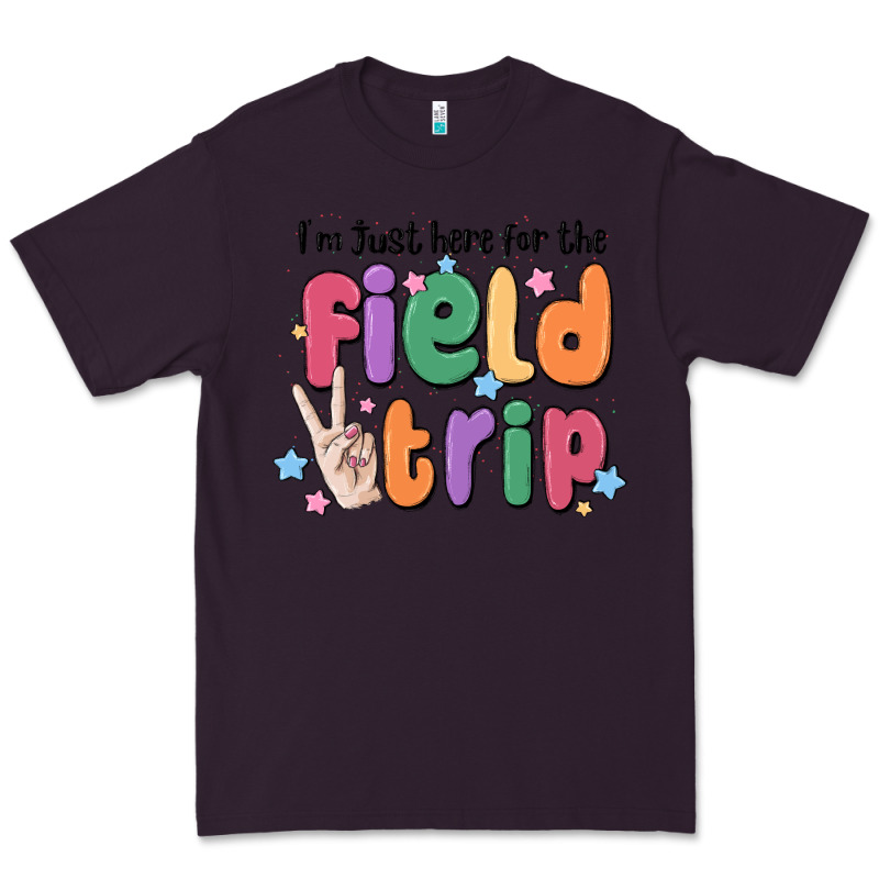 I'm Just Here For The Field Trip Premium Tee by MaliasSmallBusiness | Teevron