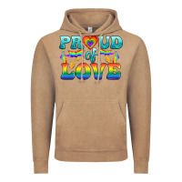 Vintage Coffee Lgbtq Proud Of Love Vintage Hoodie - BundleAndBundleShop