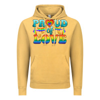 Lgbtq Proud Of Love Vintage Hoodie | Teevron