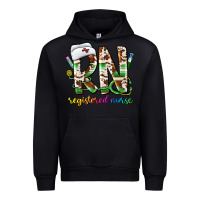 Black rn registered nurse Urban Hoodie - CowhideDigitalArt