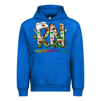 Cobalt rn registered nurse Urban Hoodie - CowhideDigitalArt