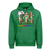 Emerald rn registered nurse Urban Hoodie - CowhideDigitalArt