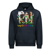 Navy rn registered nurse Urban Hoodie - CowhideDigitalArt