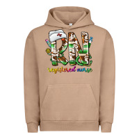 Pigment Burro rn registered nurse Urban Hoodie - CowhideDigitalArt