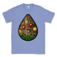 Colony Blue christmas  teardrop Classic Tee - BundleAndBundleShop