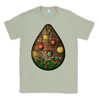 Matcha christmas  teardrop Classic Tee - BundleAndBundleShop