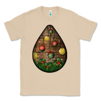 Mushroom christmas  teardrop Classic Tee - BundleAndBundleShop