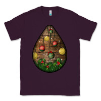 Plum christmas  teardrop Classic Tee - BundleAndBundleShop