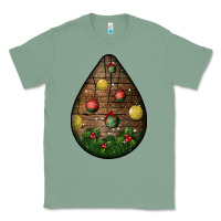 Sage christmas  teardrop Classic Tee - BundleAndBundleShop