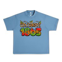 Pebble Blue celebrate 1865 juneteenth Urban Heavy Tee - LillyAllenDesigns
