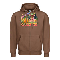 Chestnut Easter Day Camper Zipper Hoodie - HowdyJamesFarm