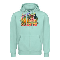 Seafoam Easter Day Camper Zipper Hoodie - HowdyJamesFarm